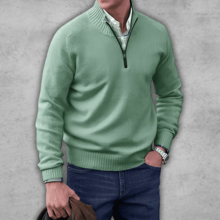 Mens Cotton Sweater Elegant Fit