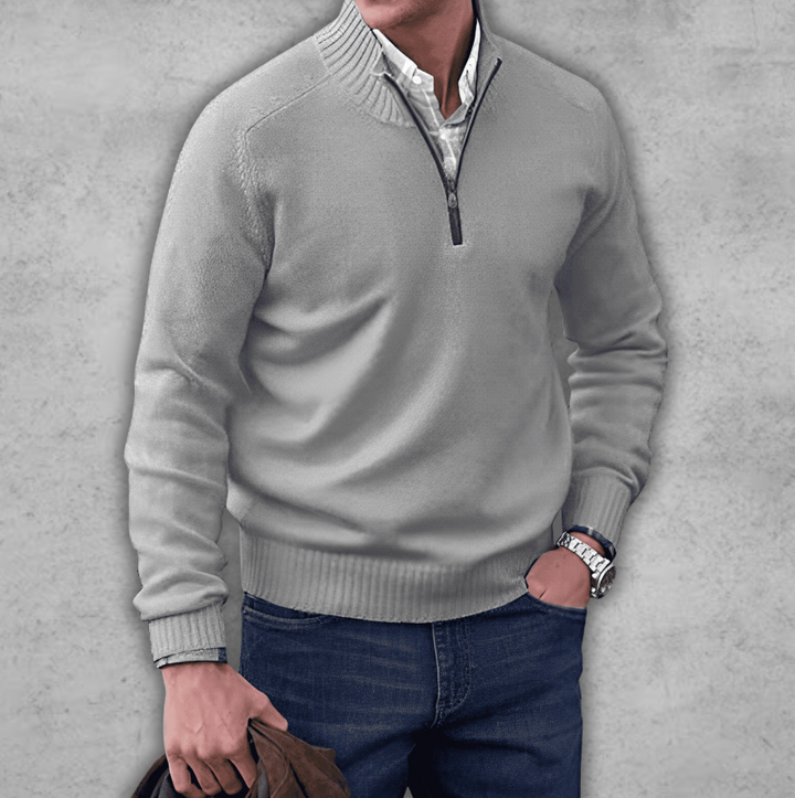 Mens Cotton Sweater Elegant Fit