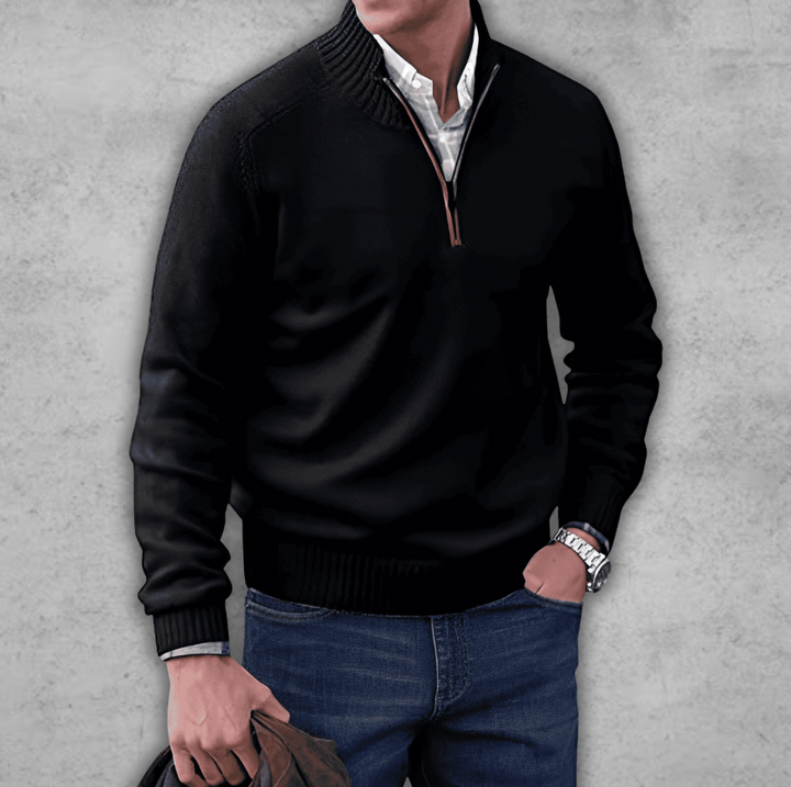 Mens Cotton Sweater Elegant Fit