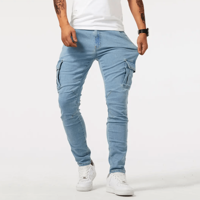 Mens Cargo Pants Cotton Comfortable Fit