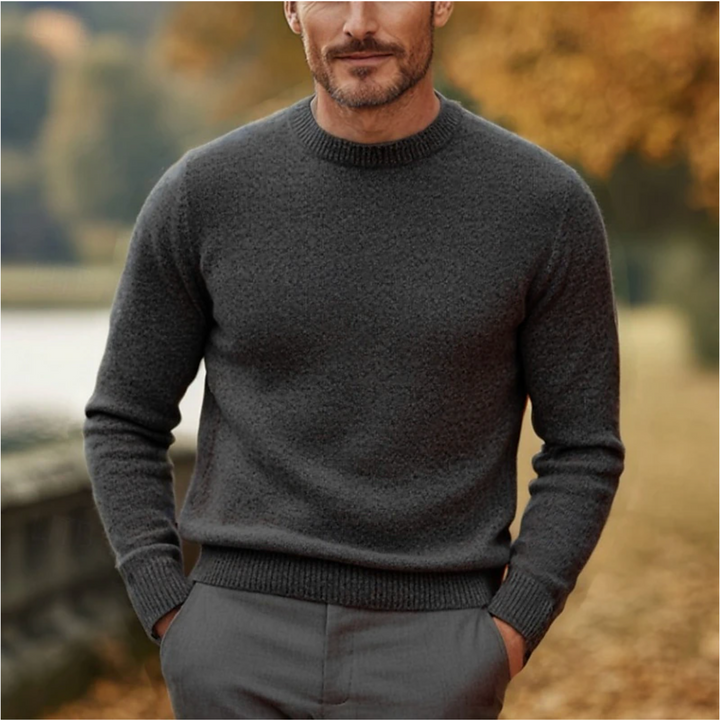 Mens Wool Sweater Classic Fit