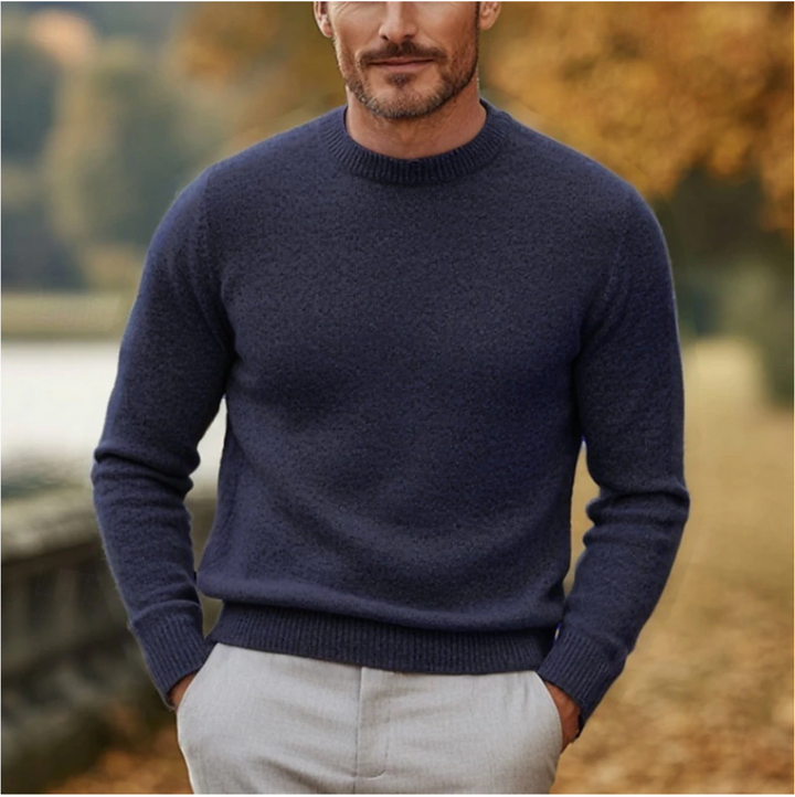 Mens Wool Sweater Classic Fit