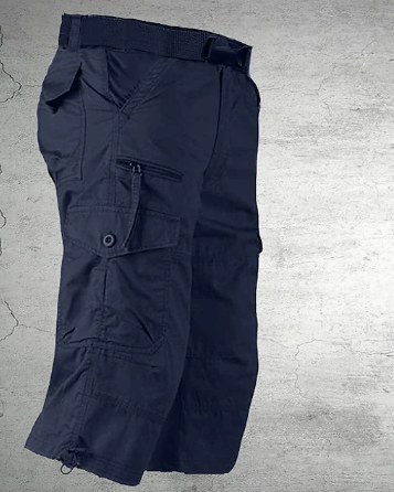 Mens Stretch Cargo Shorts Relaxed Fit