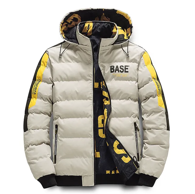 Mens Jacket Insulated Warm Fit