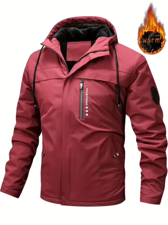 Mens Winter Jacket Casual Outdoor Fit