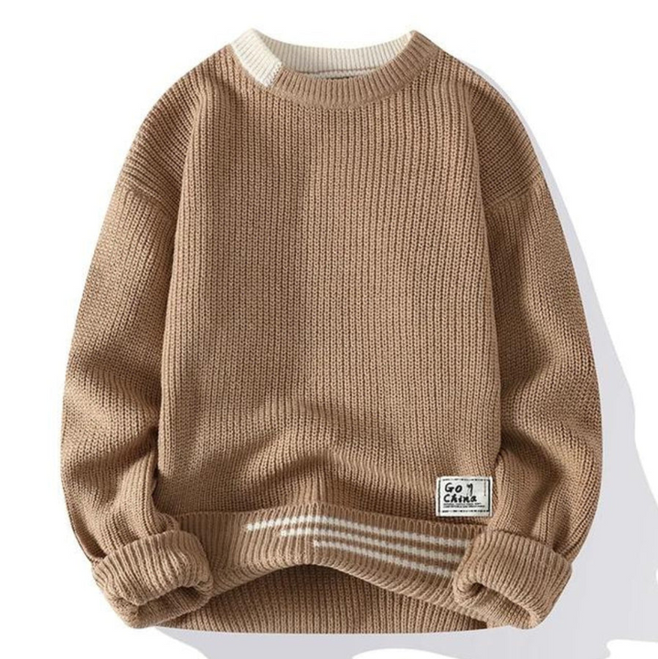 Mens Knit Sweater Soft Fabric Regular Fit