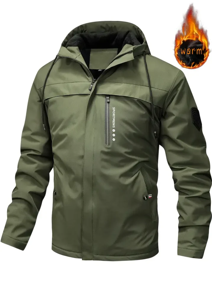 Mens Winter Jacket Casual Outdoor Fit