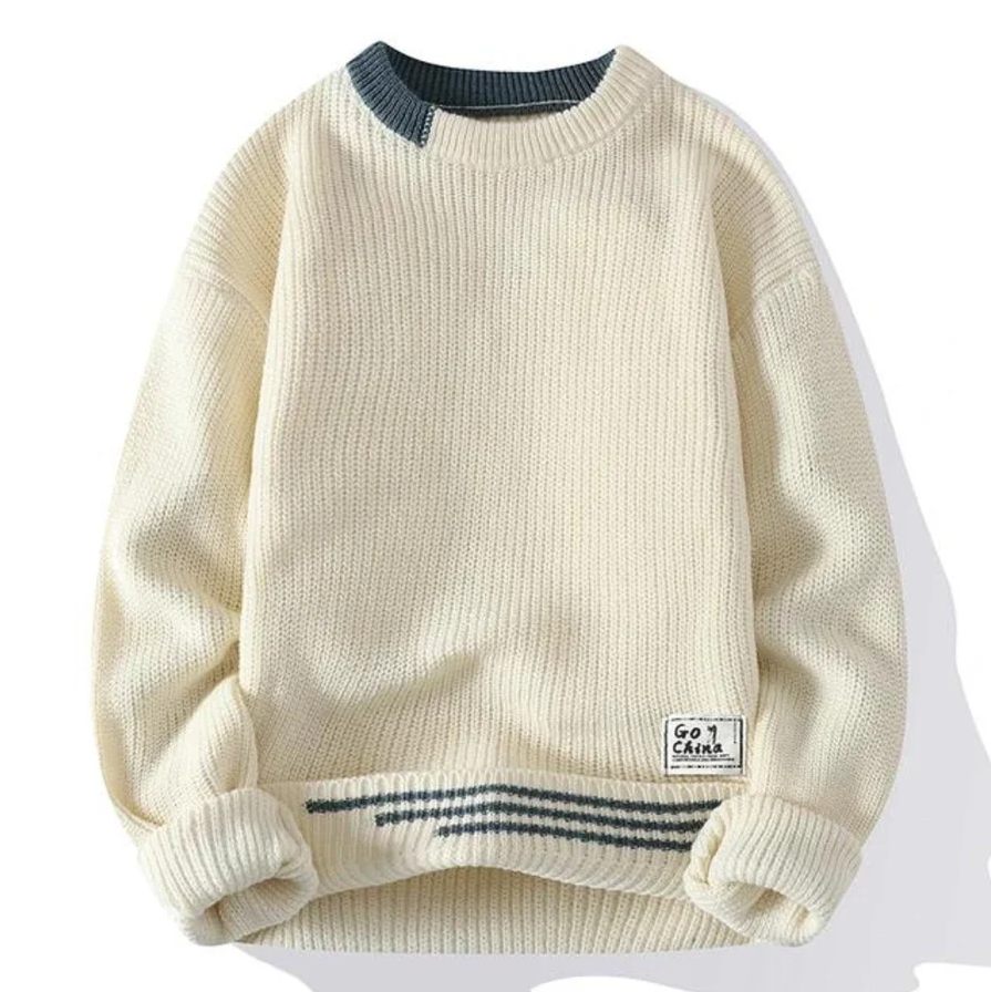 Mens Knit Sweater Soft Fabric Regular Fit - BritishMode