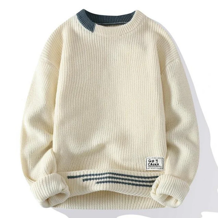 Mens Knit Sweater Soft Fabric Regular Fit - BritishMode