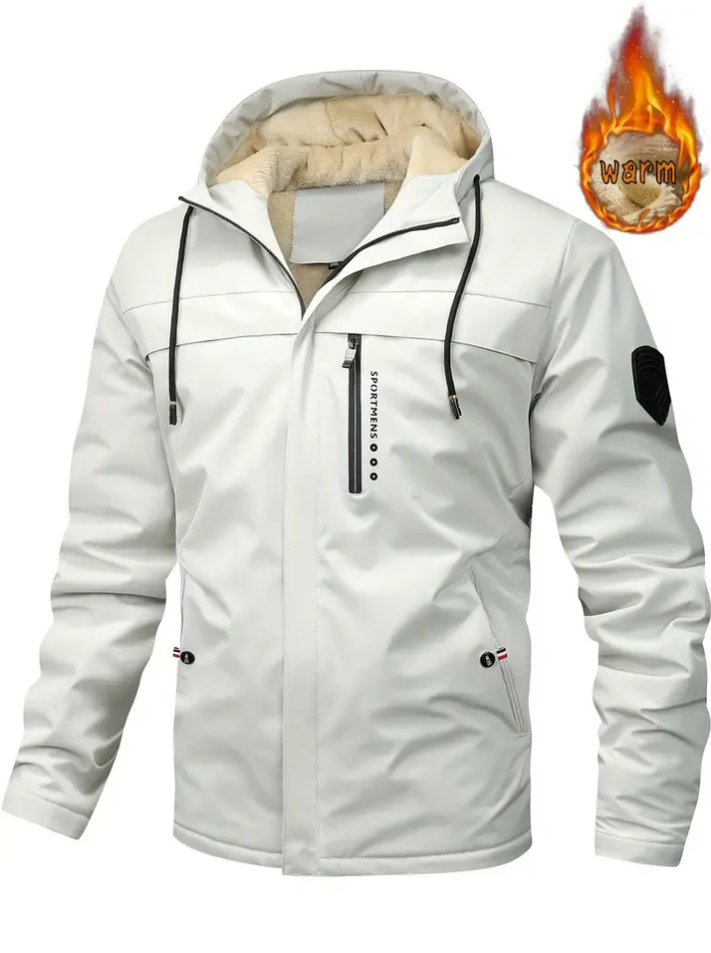Mens Winter Jacket Casual Outdoor Fit