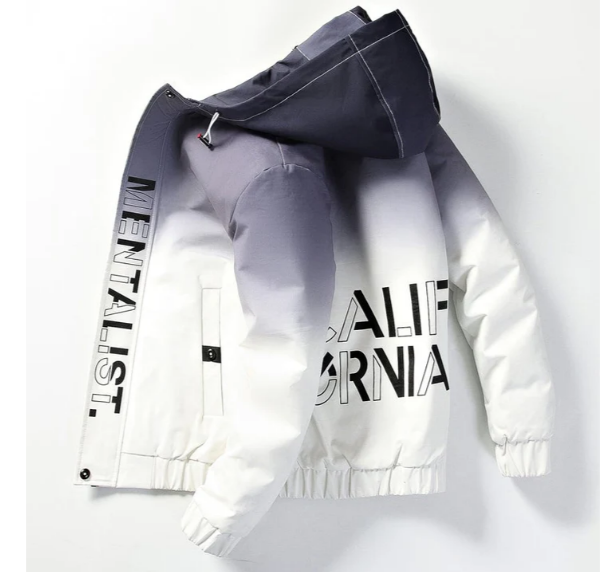Mens Jacket Ombre Design Regular Fit - BritishMode