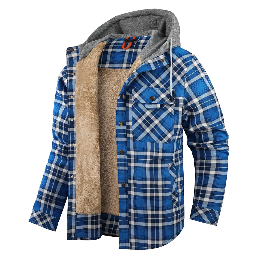 Mens Jacket with Melano Fabric Regular Fit - BritishMode