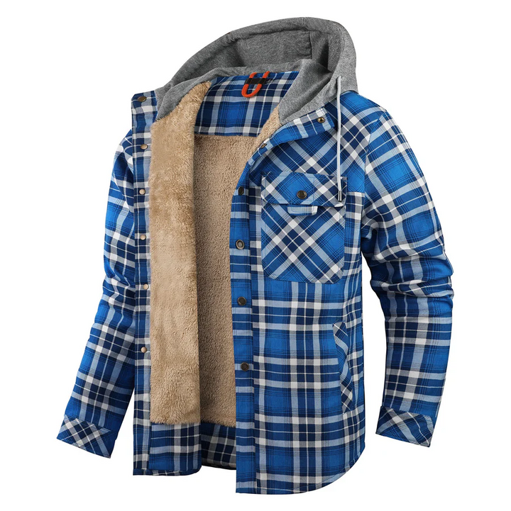 Mens Jacket with Melano Fabric Regular Fit - BritishMode