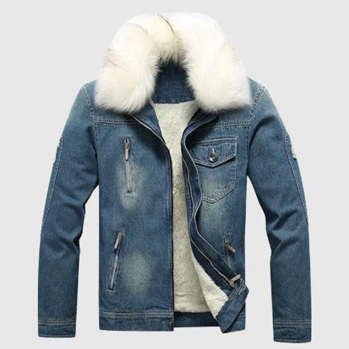Mens Jacket Wool Blend Tailored Fit - BritishMode