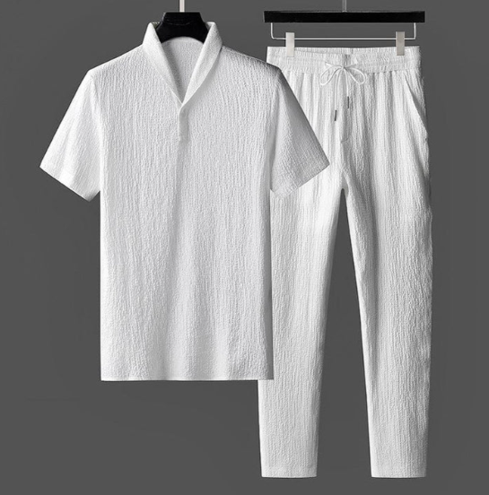 Mens Clothing Set Stylish Versatile Fit - BritishMode
