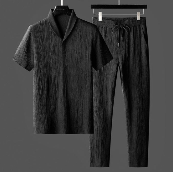 Mens Clothing Set Stylish Versatile Fit