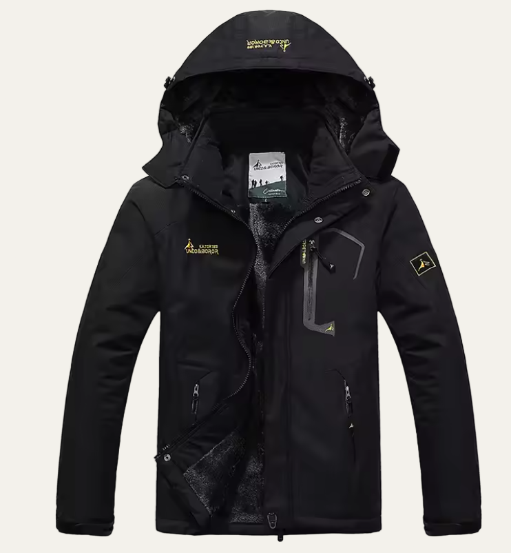 Mens Ski Jacket Multi-Layer Heavy Duty Performance