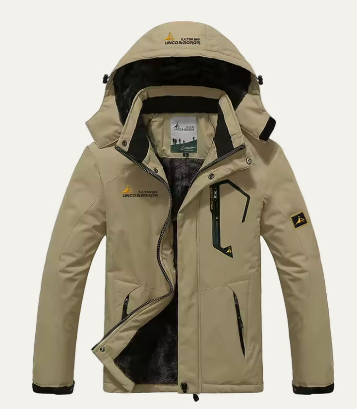 Mens Ski Jacket Multi-Layer Heavy Duty Performance