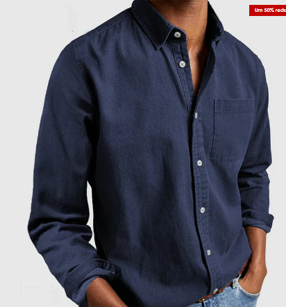 Mens Cotton Shirt Classic Fit - BritishMode
