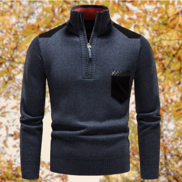 Mens Knit Sweater Classic Fit