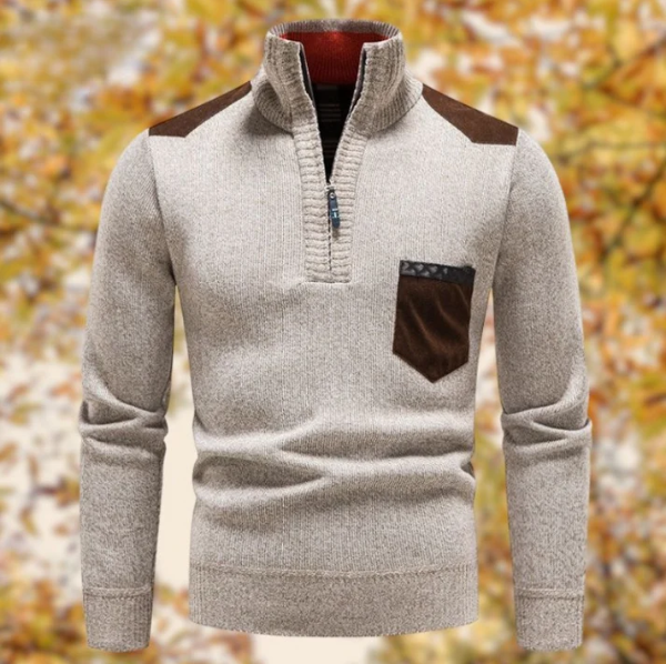 Mens Knit Sweater Classic Fit