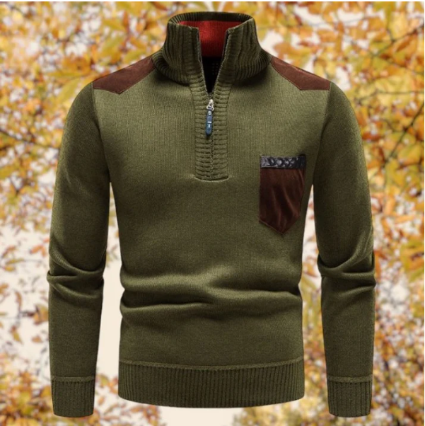 Mens Knit Sweater Classic Fit