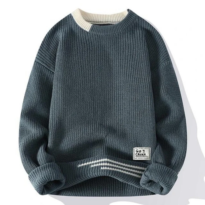 Mens Knit Sweater Soft Fabric Regular Fit