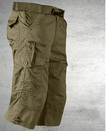 Mens Stretch Cargo Shorts Relaxed Fit