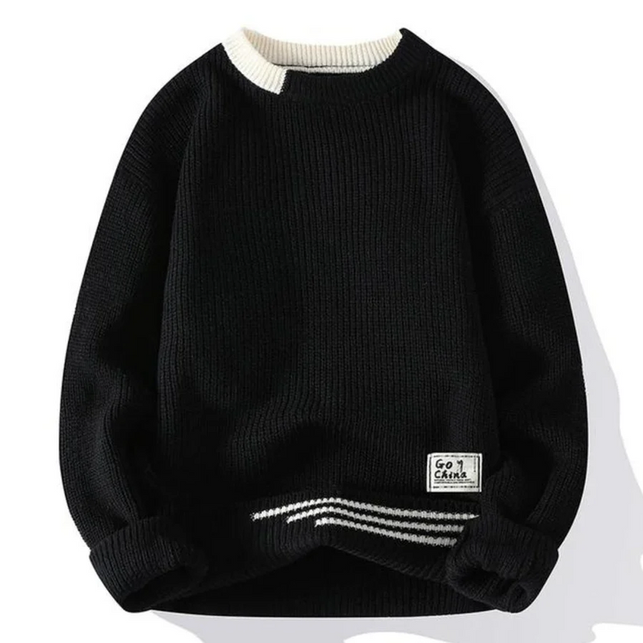 Mens Knit Sweater Soft Fabric Regular Fit