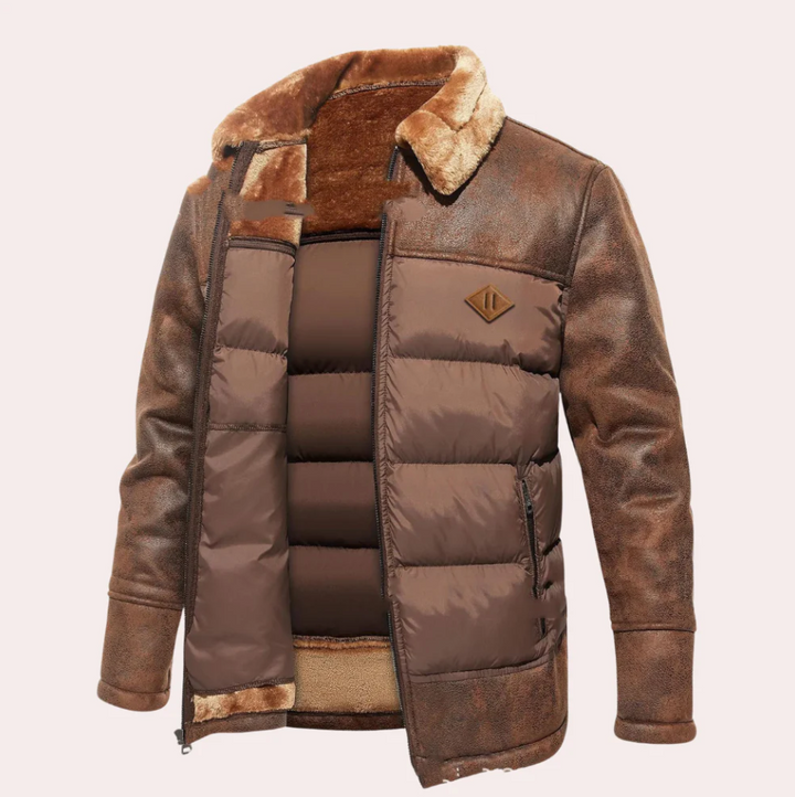 Mens Winter Jacket Cozy Insulated Fit - BritishMode