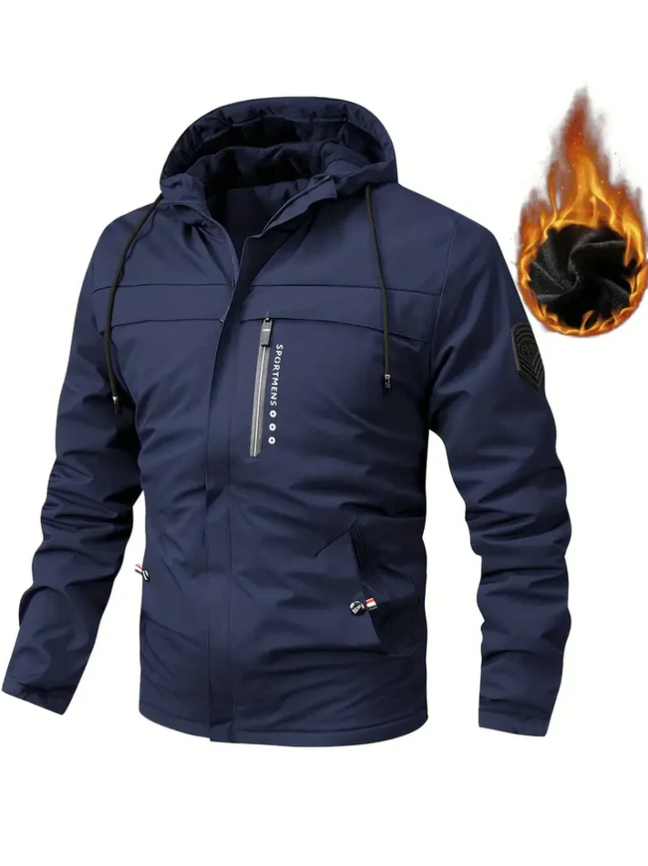 Mens Winter Jacket Casual Outdoor Fit