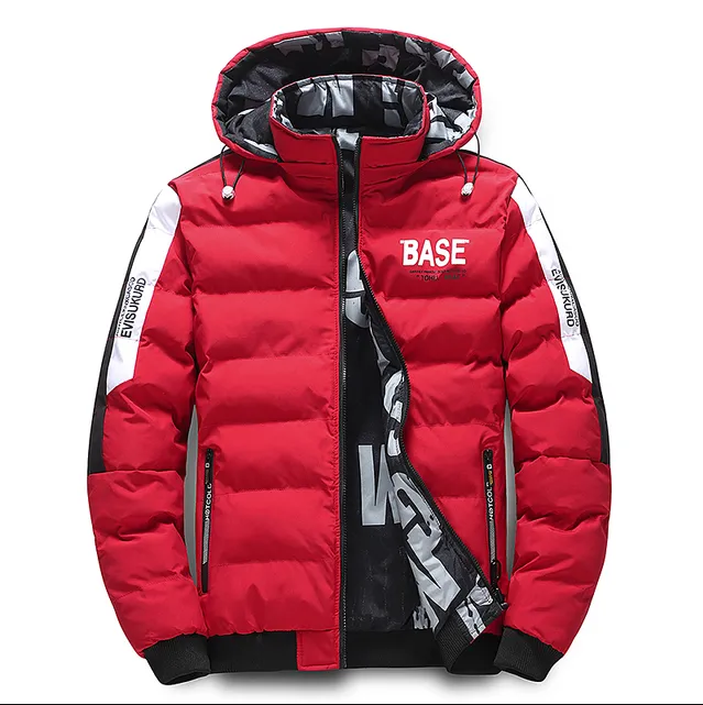 Mens Jacket Insulated Warm Fit