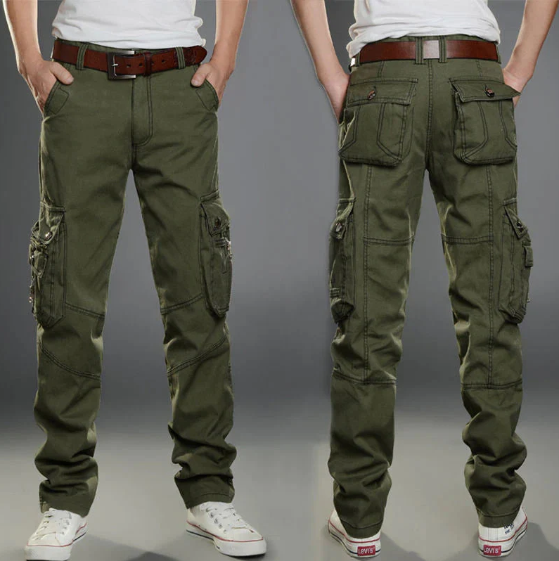 Mens Cargo Pants Durable Military Style - BritishMode