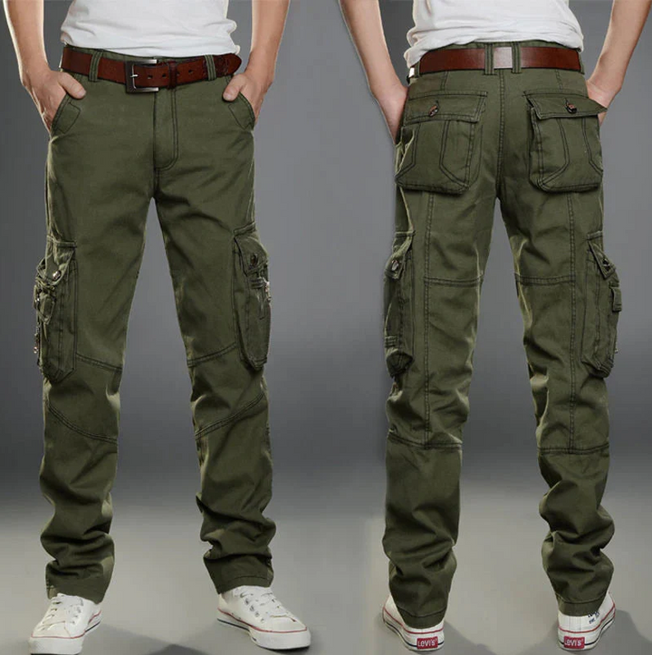 Mens Cargo Pants Durable Military Style - BritishMode