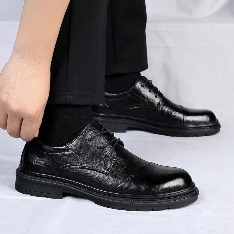 Mens Leather Shoes Genuine Leather