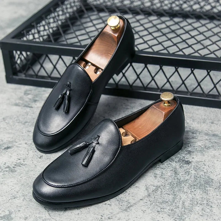 Mens Loafers Slip-On Comfortable Fit