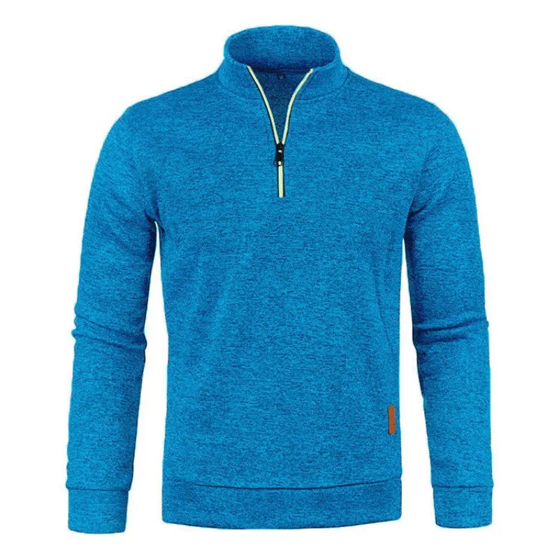 Mens Fleece Pullover Jacket Warm Fit