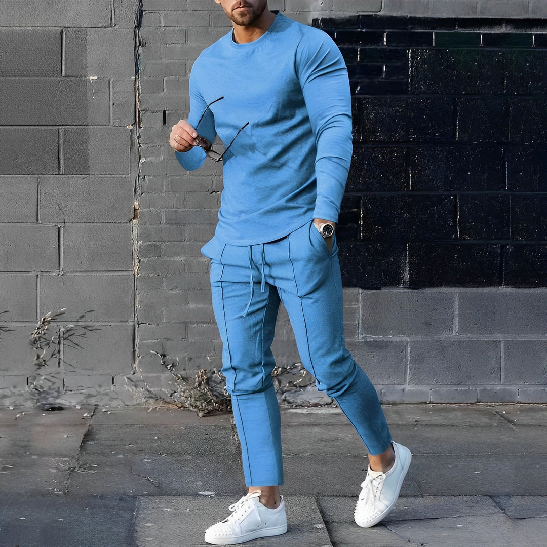 Mens Tracksuit Set Comfortable Relaxed Fit - BritishMode