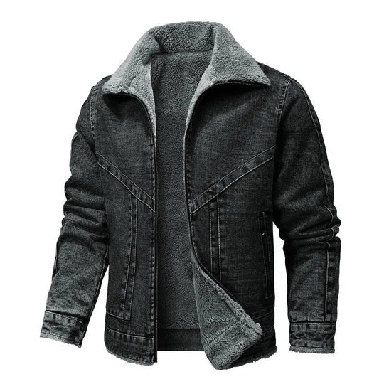 Mens Biker Jacket Winter Insulated Fit