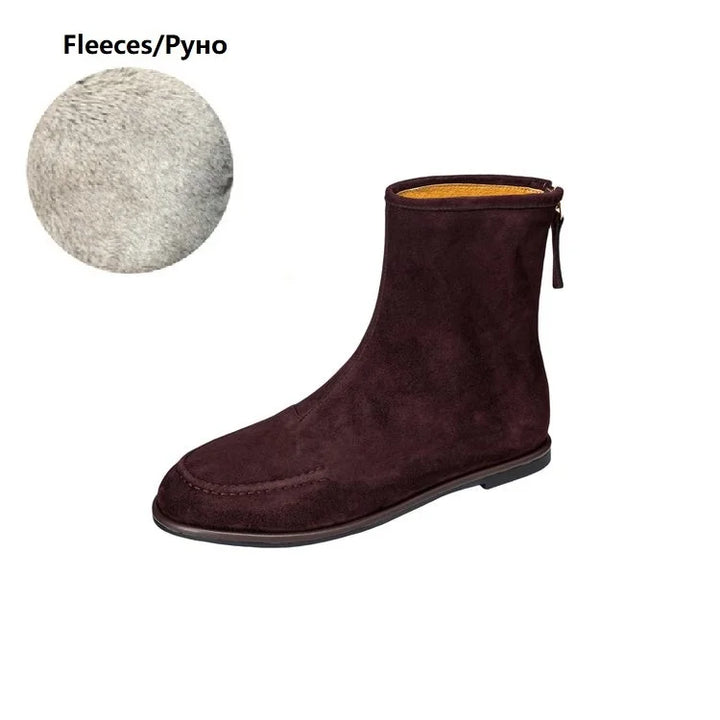 Mens Chelsea Boots Suede Ankle Style