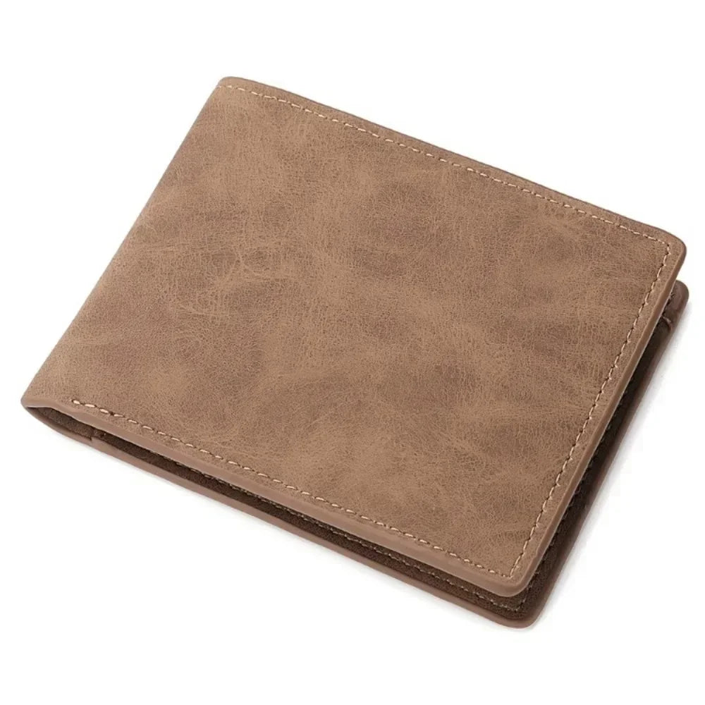 Mens Leather Money Wallet Classic Style