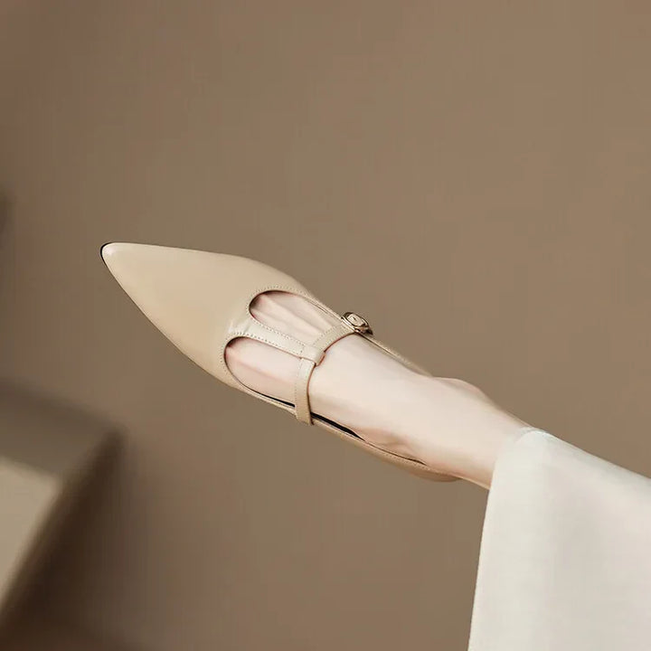 Womens Leather Heels Genuine Leather Classic Fit