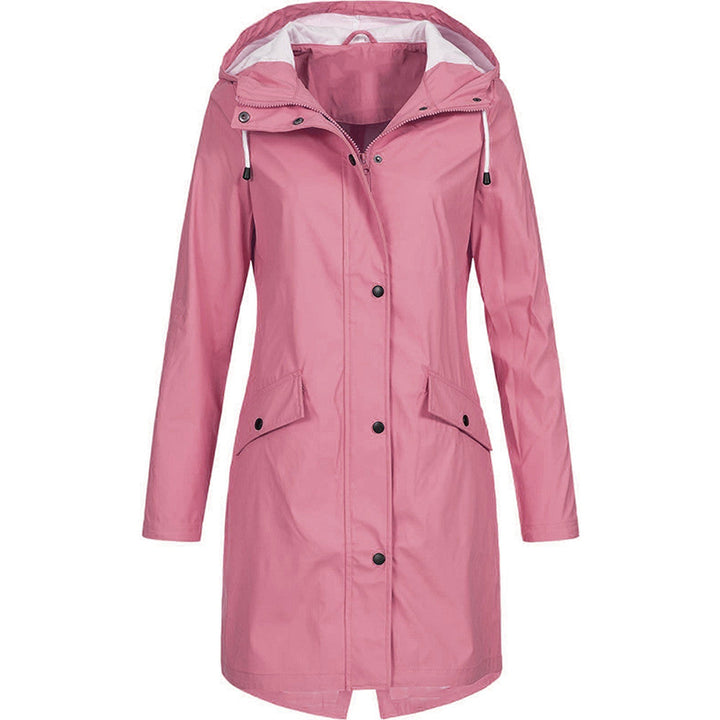 Womens Fleece Hooded Jacket Relaxed Fit