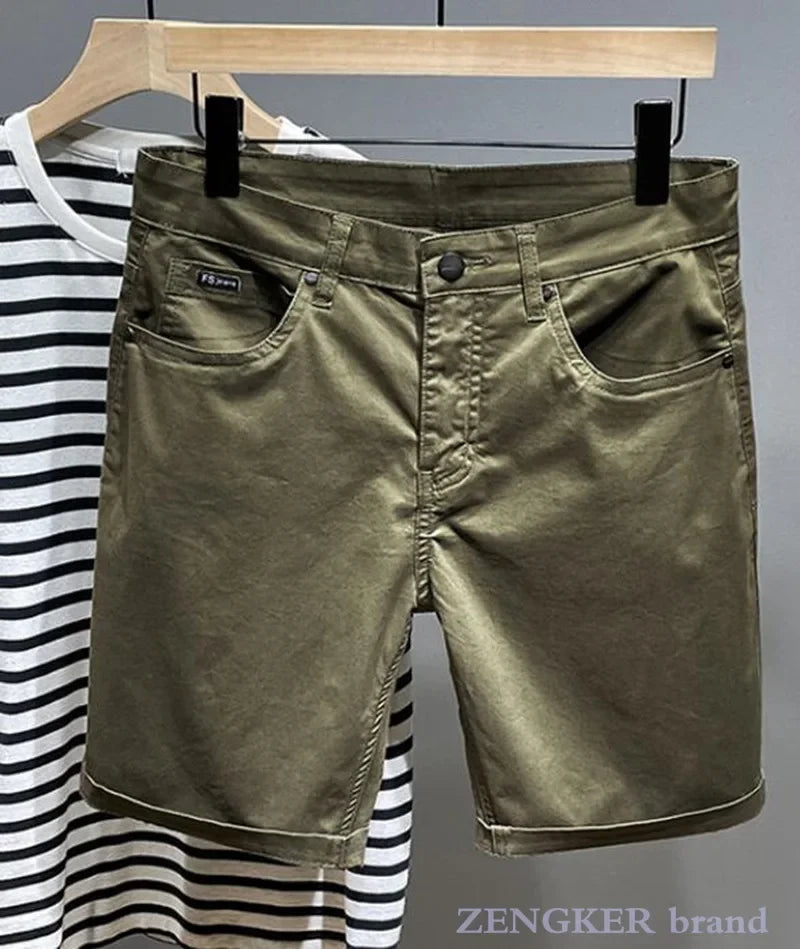 Mens Summer Shorts Cotton Comfortable Relaxed Fit