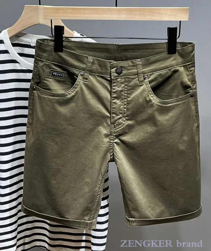 Mens Summer Shorts Cotton Comfortable Relaxed Fit