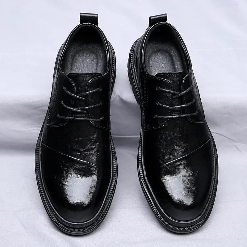 Mens Leather Shoes Genuine Leather