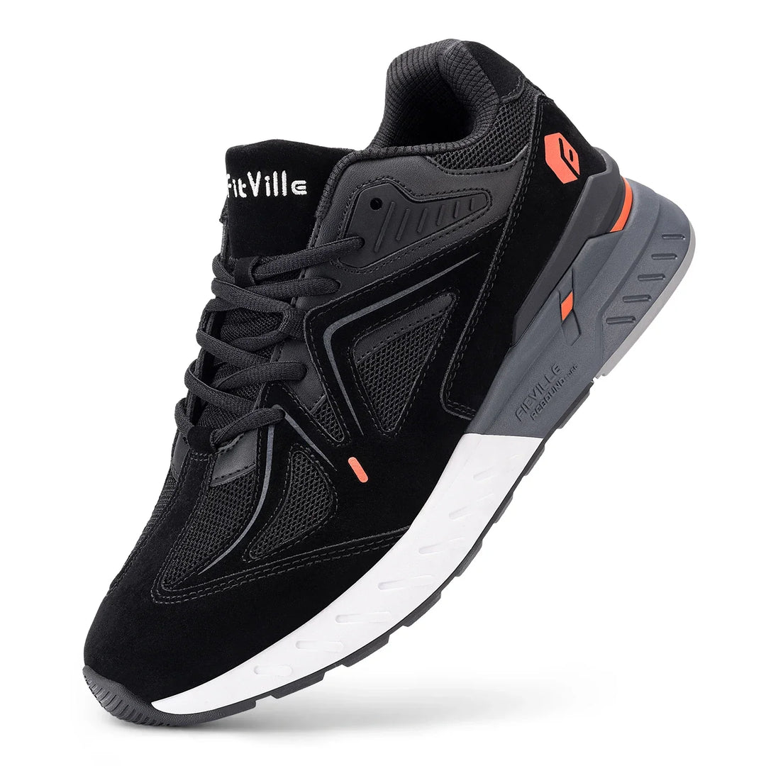 Mens Walking Sneakers Wide Fit Comfortable