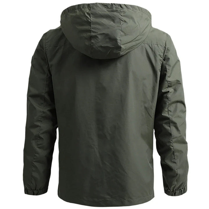 Unisex Jacket Lightweight Water-Resistant Casual Fit