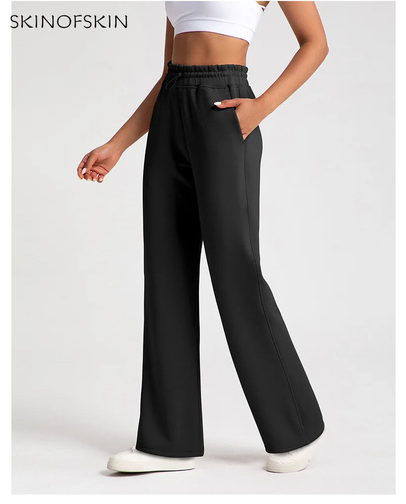 Womens Sweatpants Cotton Comfortable Loose Fit