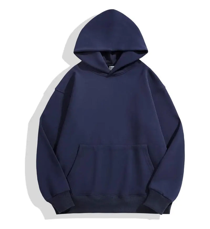 Mens Hoodie Cotton Blend Comfortable Fit Sweatshirt